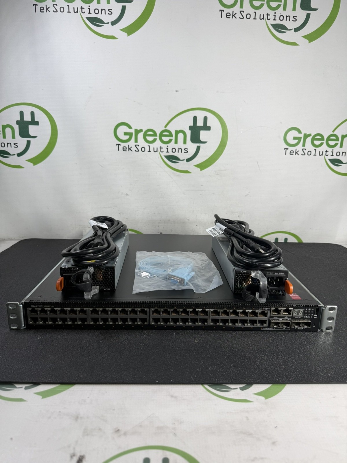 Dell EMC N3048EP-ON 48-Port 1GbE PoE+ 2x10GbE SFP+ Switch w/ 2x 1100W PSU