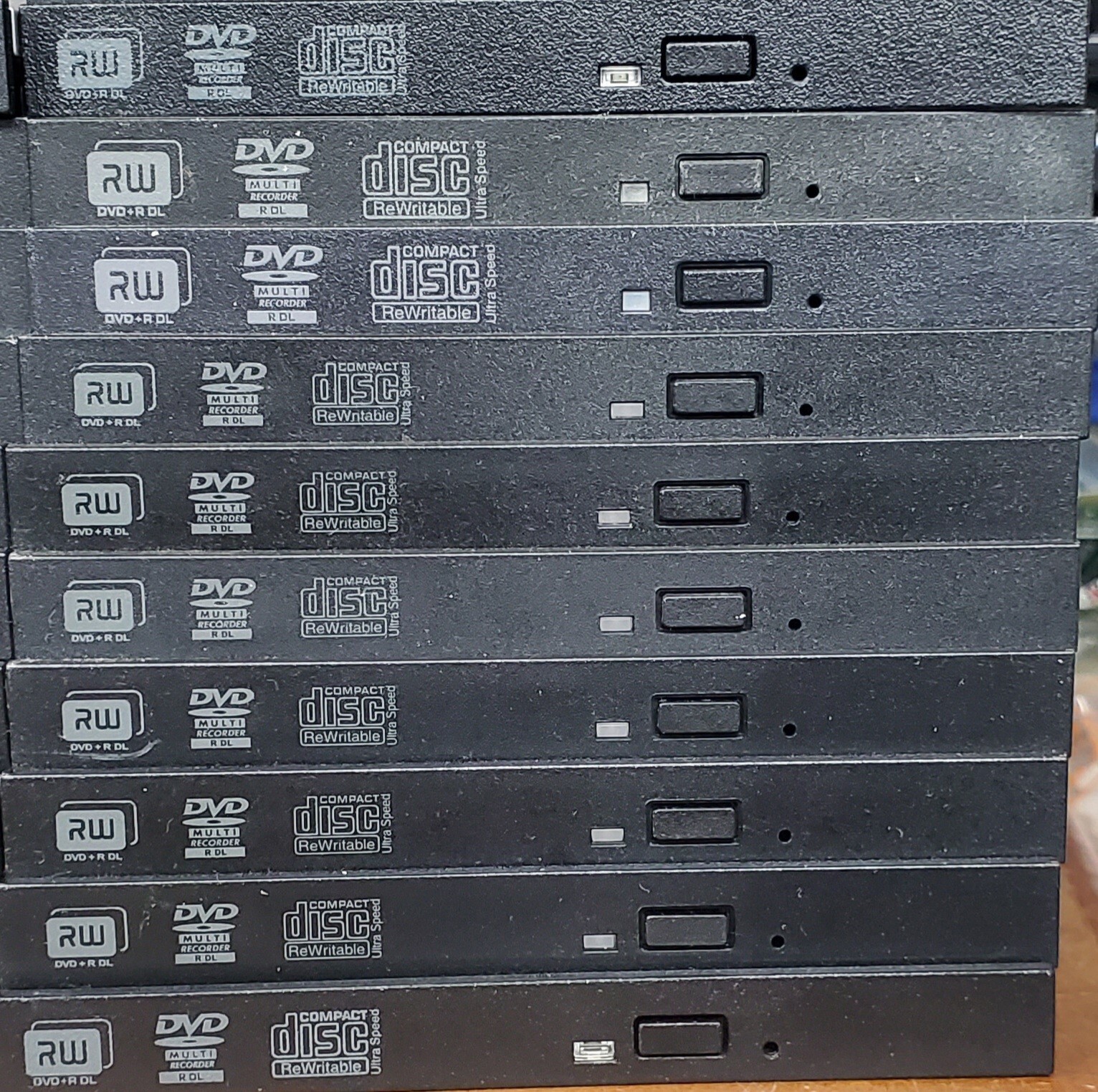 Lot Of 10 HP GTA0N Super Multi DVD Writer 460510-800 DVDRW DL CDRW 