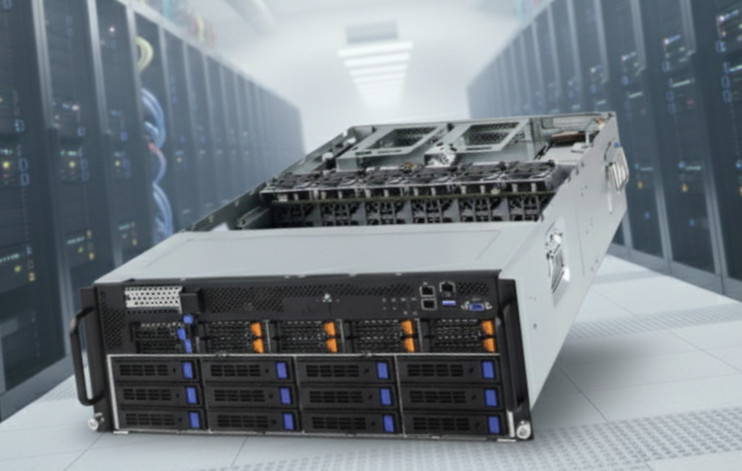 New Gigabyte 4U HPC AI 10x Nvidia GPUS SERVER Xeon Gold 40 Core 2TB DDR4 8x NVMe