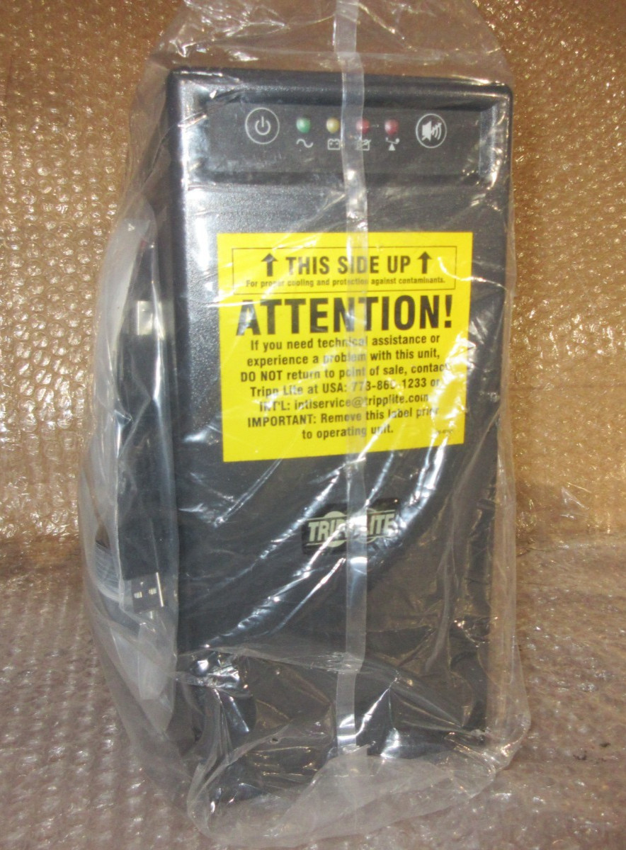 TRIPP LITE SMART750USB 6 Outlets Uninterruptible Power Supply 450W, No Battery