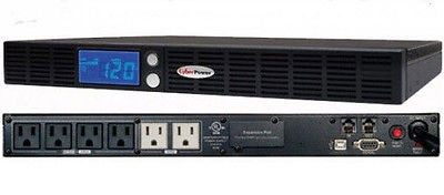 CyberPower OR700LCDRM1U 700VA 1U Rackmount UPS Battery Backup