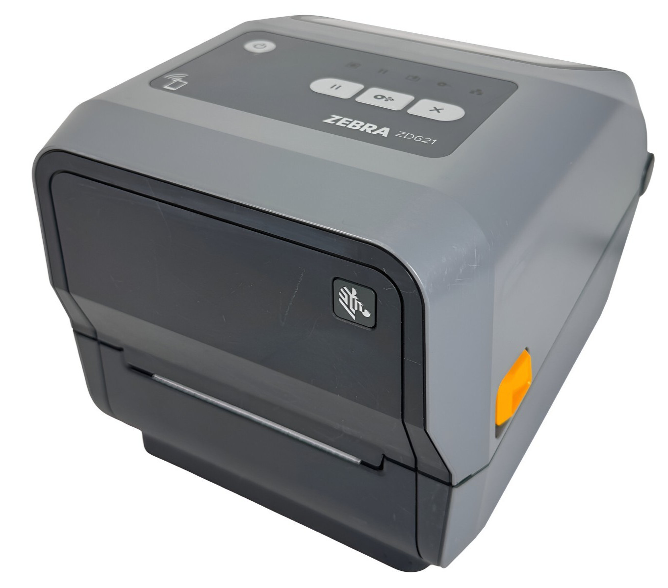 Zebra ZD621 Desktop Thermal Transfer Label Printer 300 dpi USB LAN BT No Adapter