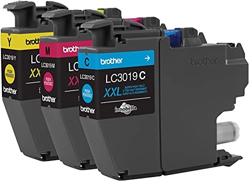 BROTHER PRINTER LC30193PK SUPER HIGH YIELD XXL 3 -  1 EA: CYAN/MAGENTA/YELLOW