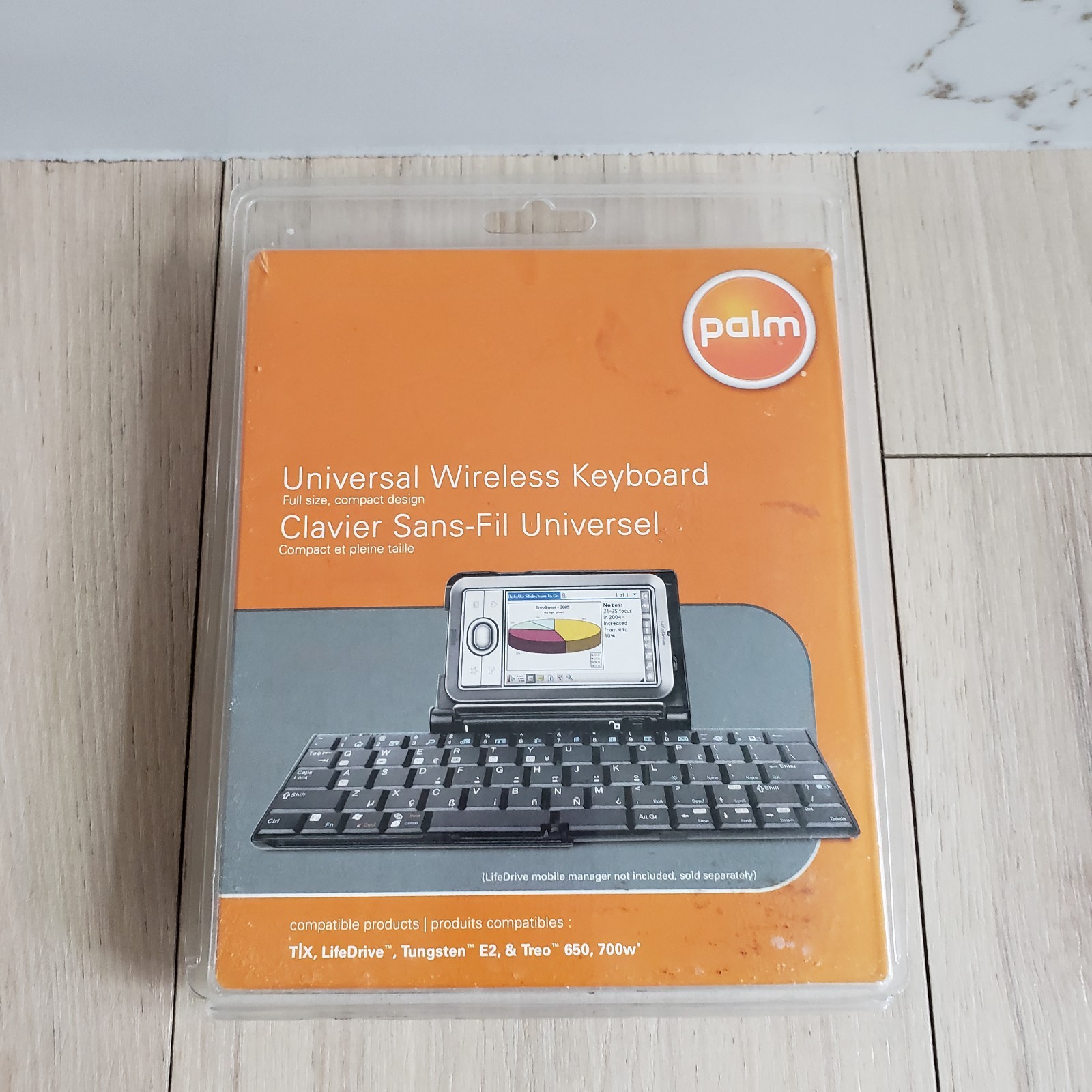Palm Universal Wireless Keyboard Foldable Mini Micro Bluetooth Full Size Travel