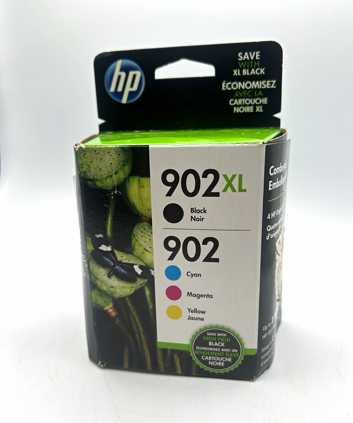 HP Genuine 902XL/902 Inkjet Cartridges Combo Pack Cyan Magenta Yellow *READ*