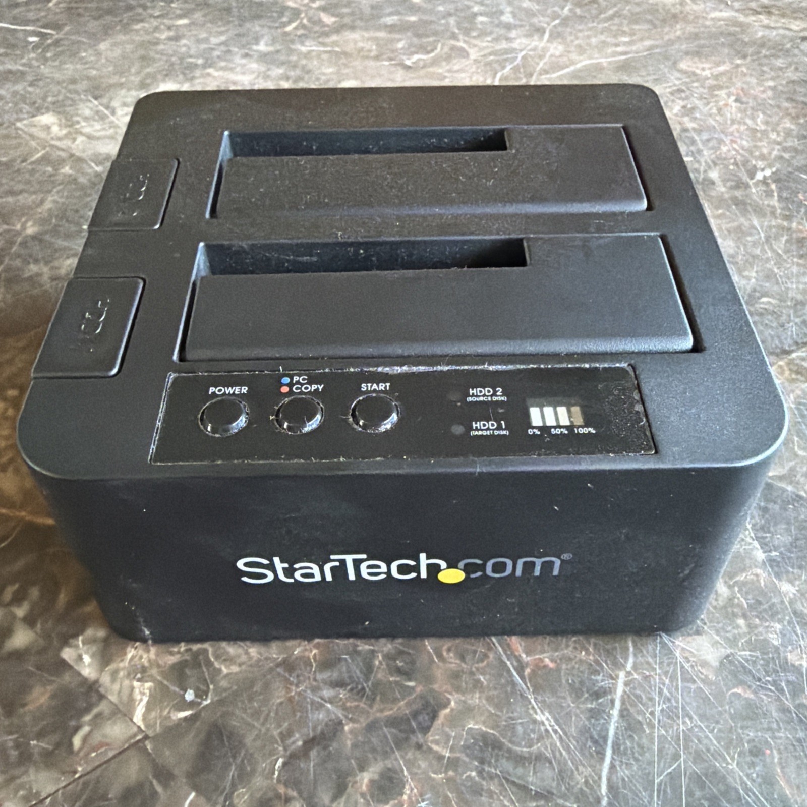 StarTech USB 2.0 eSATA/USB to SATA Standalone Hard Drive Duplicator No Cords