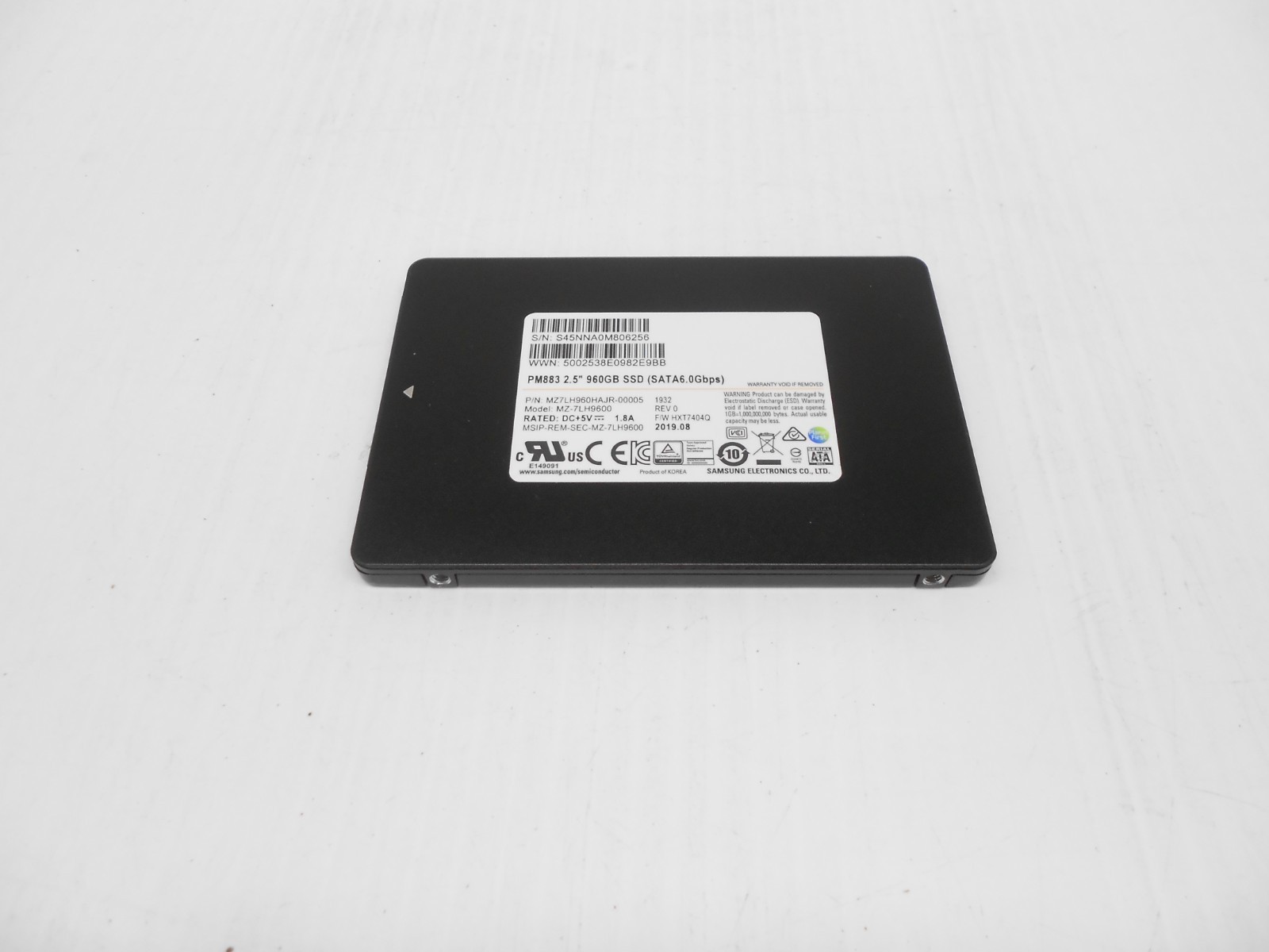 HP Nimble Storage 960GB SSD 2.5" Drive AF1000 AF3000 AF5000 AF7000 ES2 AFS2