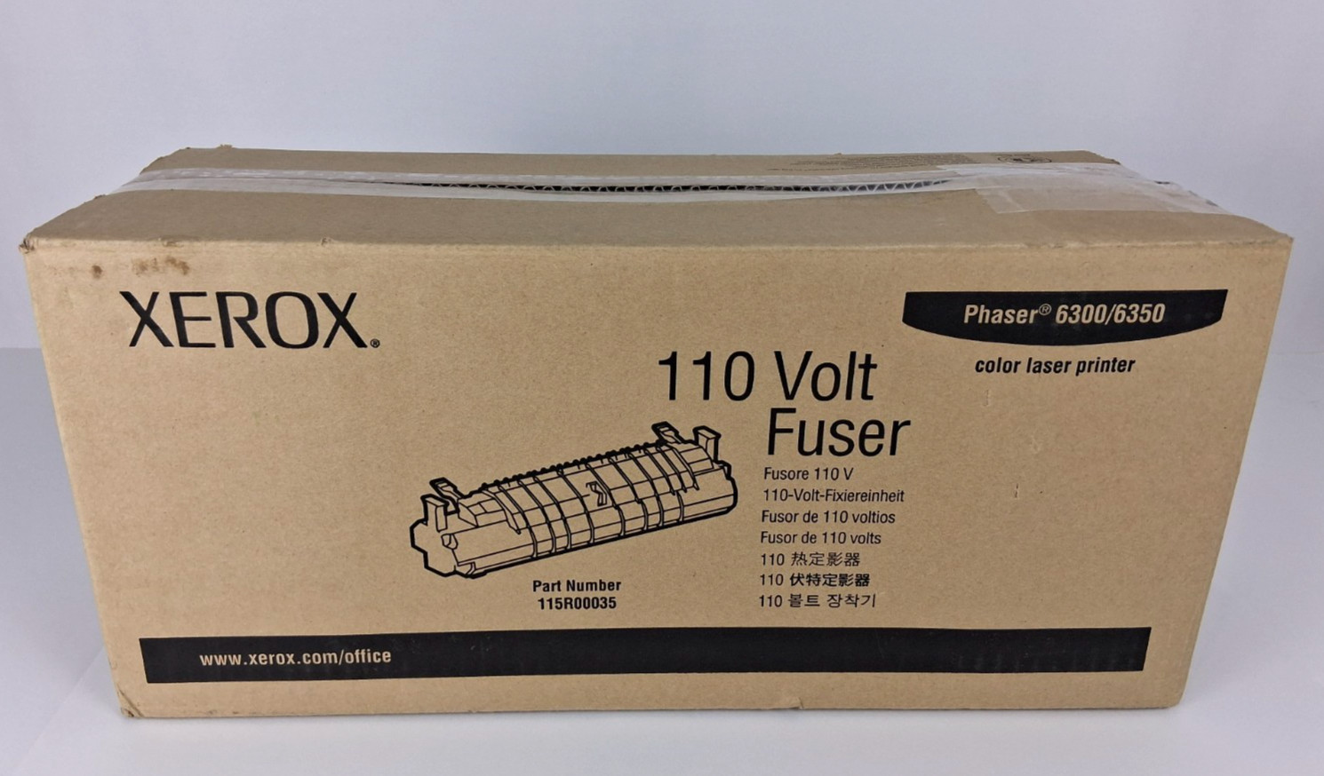 NEW Genuine Xerox Phaser 6300 6350 110V Fuser Unit 115R00035 Color Laser Printer
