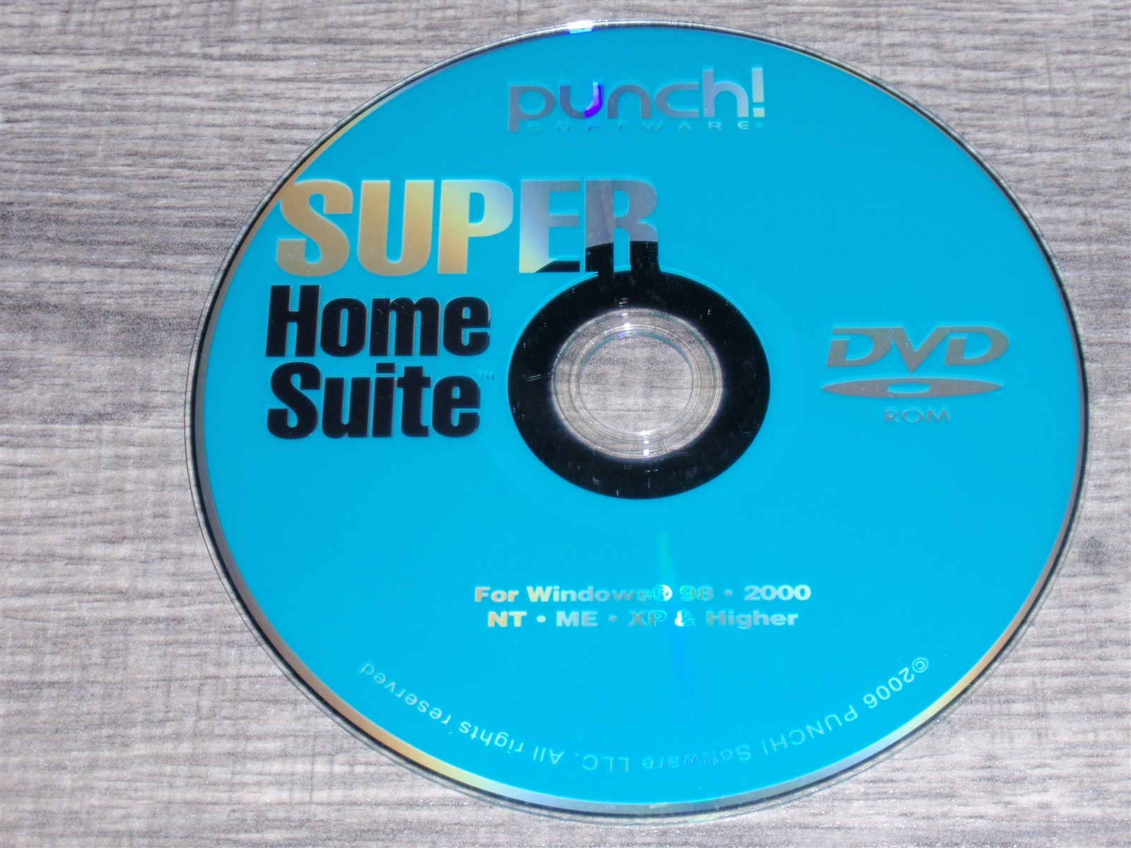 Punch Software Super Home Suite PC DVD-ROM 2006 for Windows 98/NT/2000/Me/XP