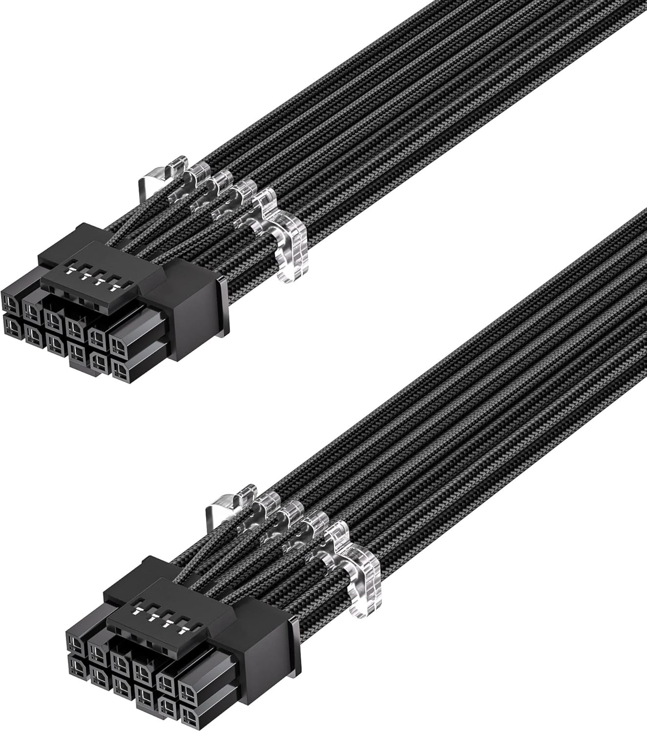 PCIe 5.1 16Pin GPU Power Cable - 70cm 12V-2x6 PSU - Black