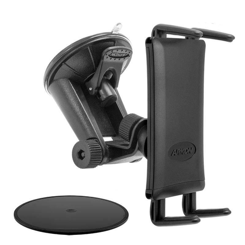 ARKON SM617 Windshield Dash Car Mount for iPad mini Galaxy Tab 4 3 and MORE