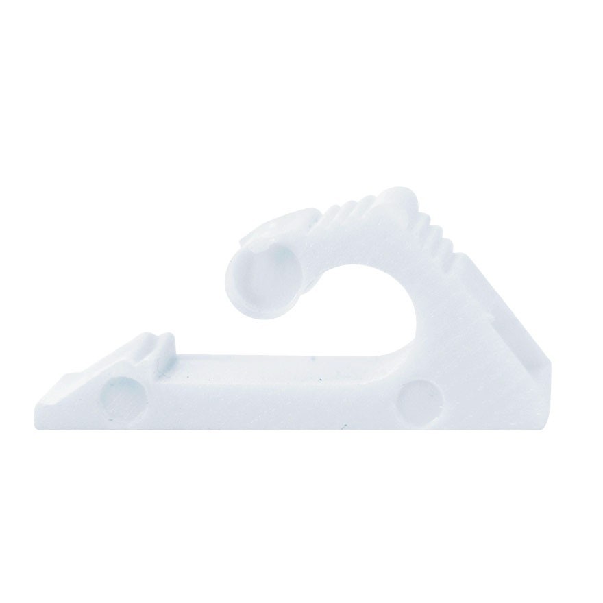 RG6 Siding Clips UV Plastic Cable Clips for Vinyl & Aluminum Siding-QTY 100