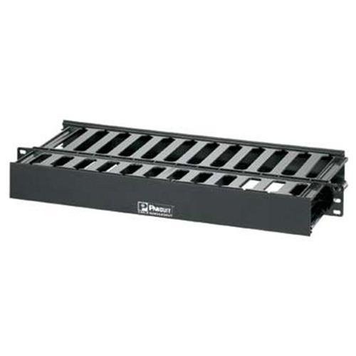 Panduit WMPSE Horizontal Cable Manager Front and Rear 1U