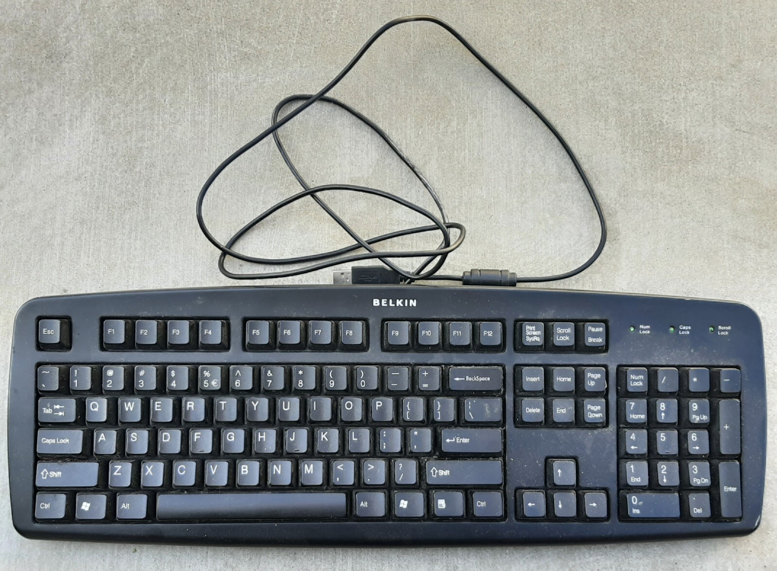 Belkin USB Keyboard ClassicKeyboard F8E206-USB- Black