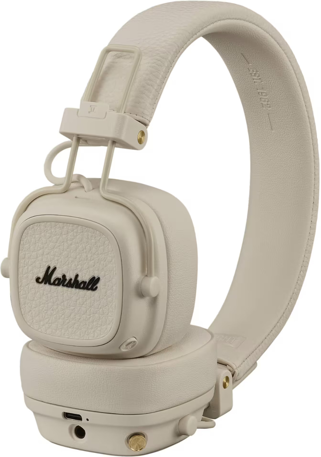 Marshall - Major V Wireless On-Ear Bluetooth Headphones with Lightweight Fold...