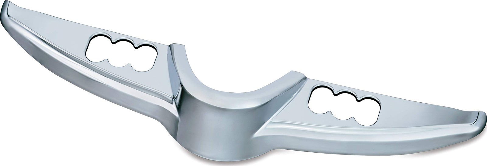 Kuryakyn 7283 Switch Panel Frame Accent Trim Chrome for 2014-19 Harley-Davidson