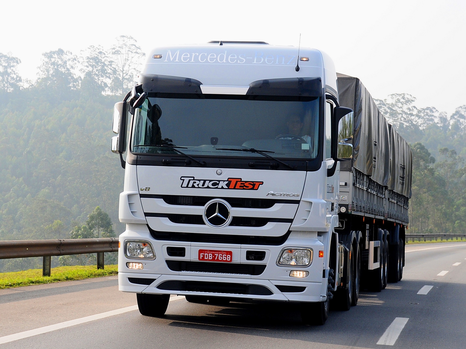 Cars 2013 mercedes benz actros 2655 br spec mp3 semi Desk Mat Stitched