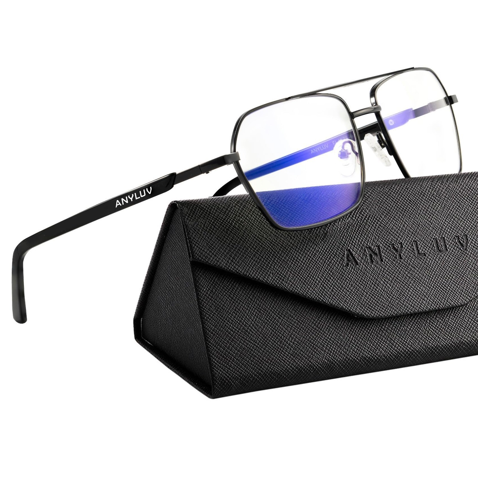 ANYLUV Blue Light Glasses Men/Women, Blue Light Blocking Glasses, Computer Sc...