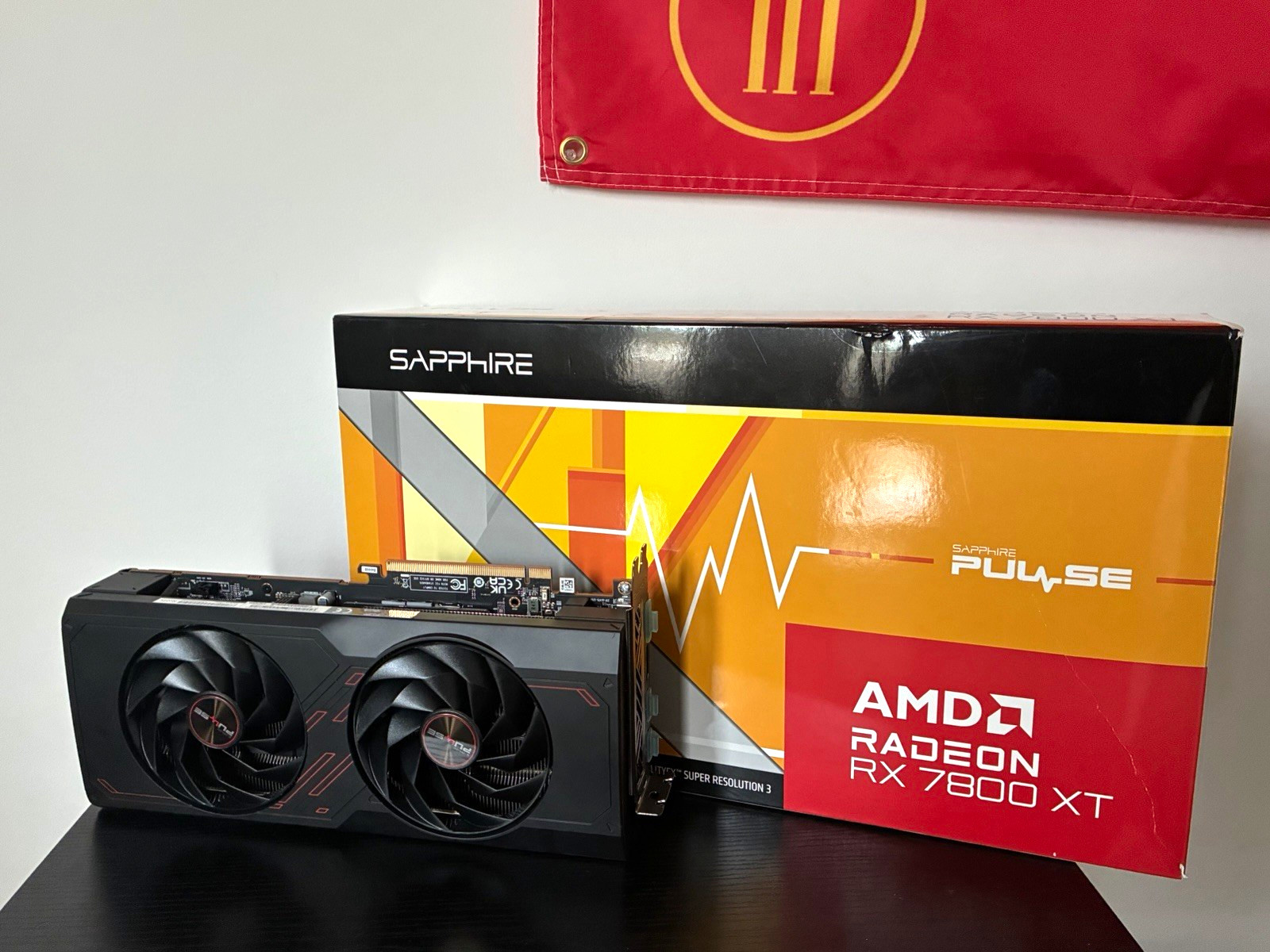 SAPPHIRE PULSE AMD Radeon RX 7800 XT Graphics Card, Fan/Heatsink, Multi-Monitor