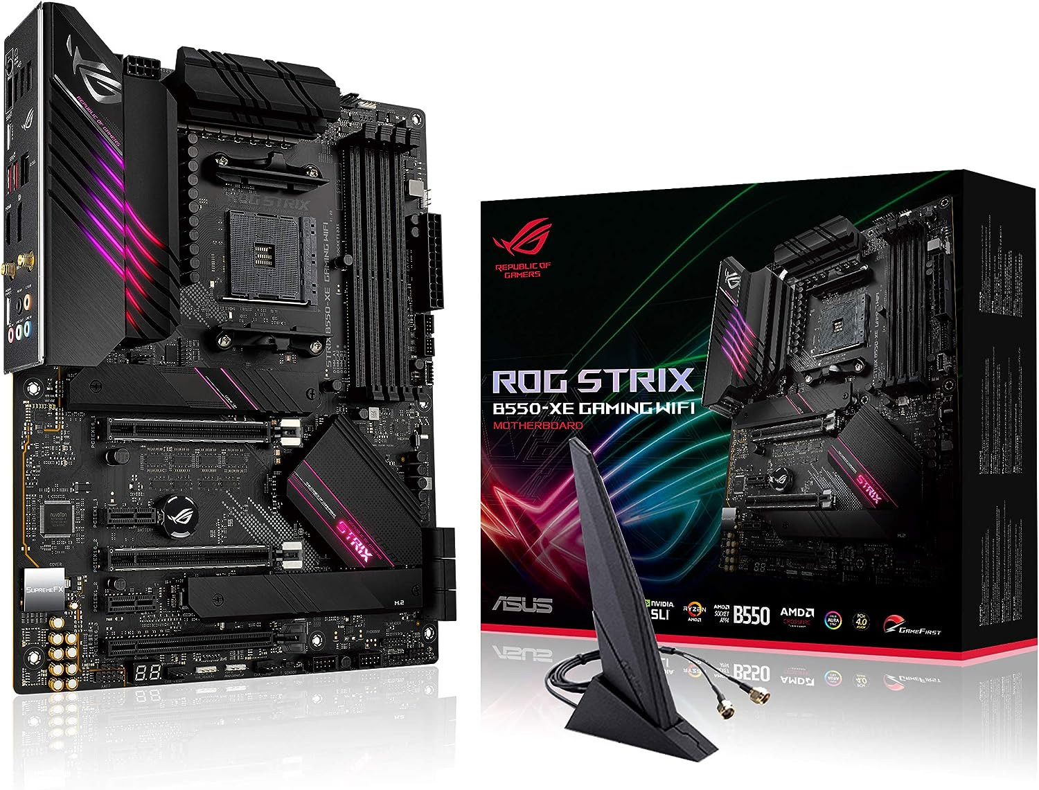 ASUS ROG Strix AM4 Gaming Motherboard - WiFi 6, 2.5Gb LAN, 16 Power Stage