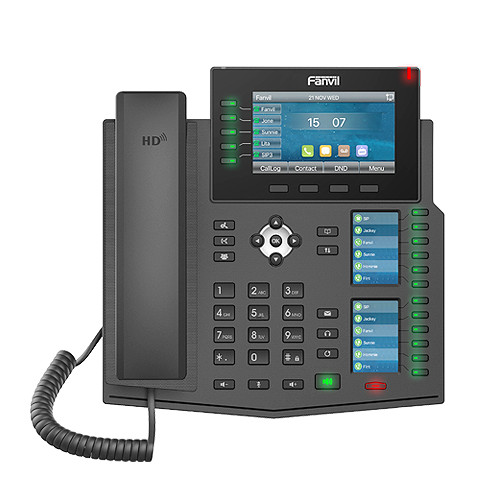 Fanvil X6U Executive level IP phone - 2 year Warranty - 3CX Certified