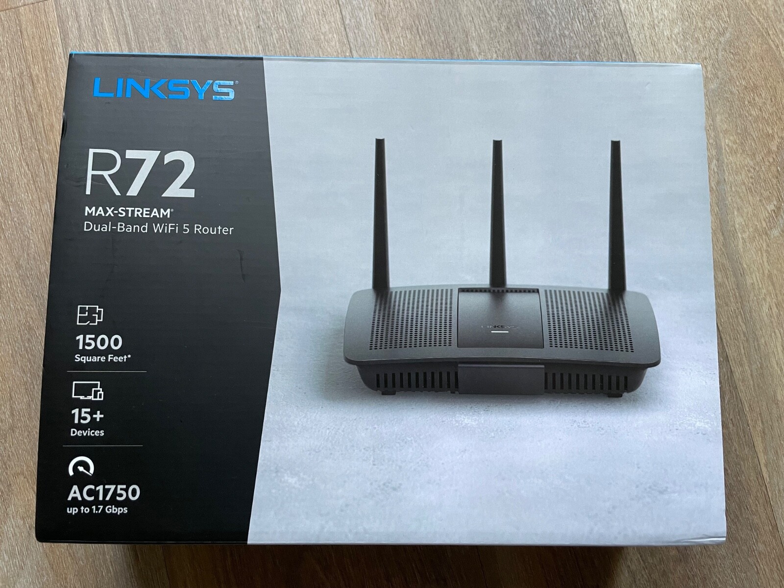 Linksys EA7200 Max-Stream Dual-Band AC1750 Wi-Fi 5 Router
