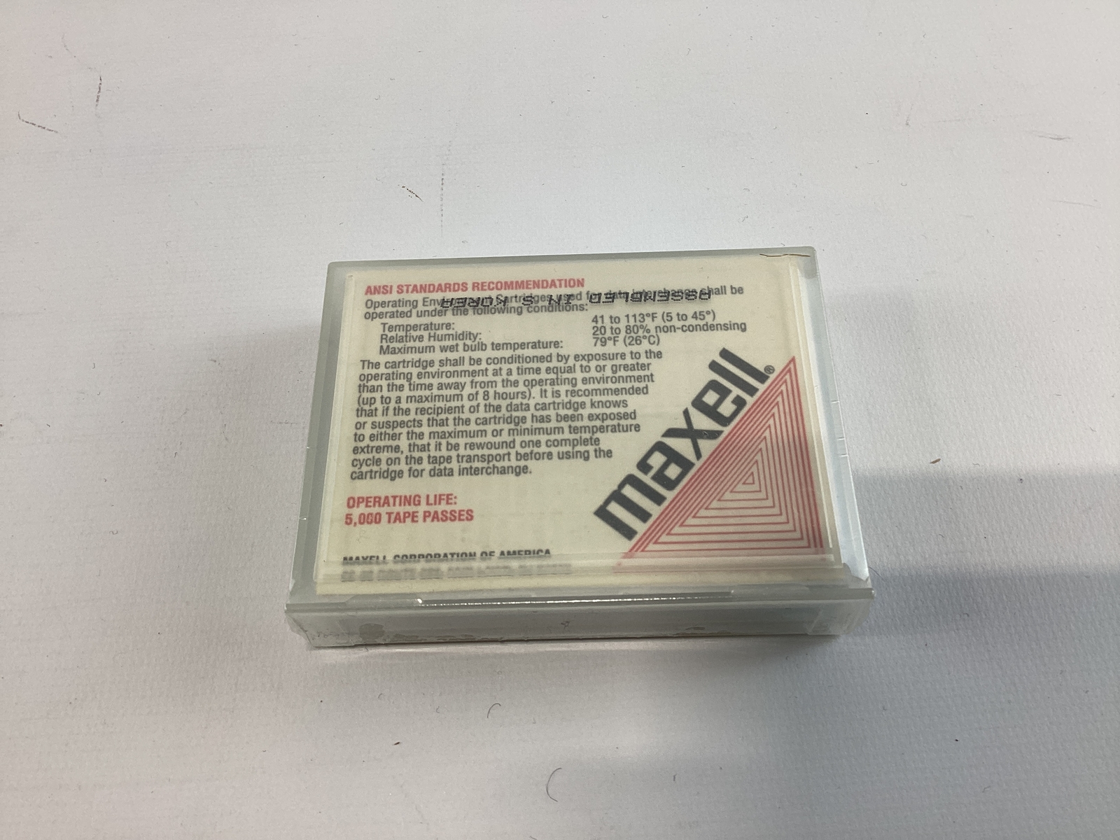 Maxwell DC 2120 XL 1/4" Mini Data Cartridge NEW