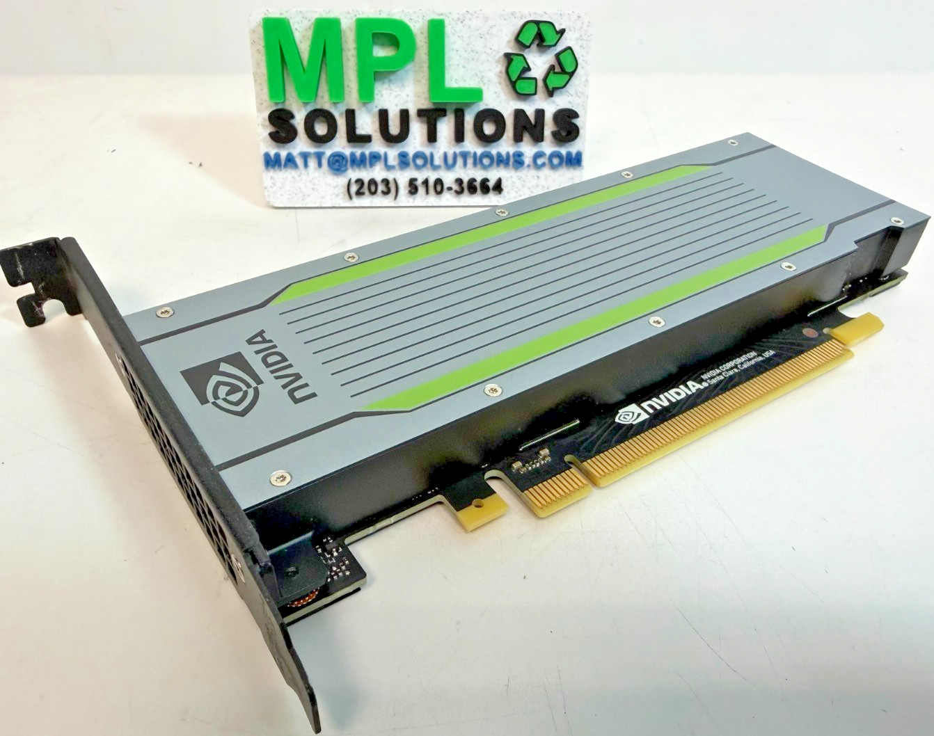 Dell OEM NVIDIA Tesla T4 16GB GDDR6 PCIe 3.0 x16 GPU Accelerator PPGXG FULL HGT
