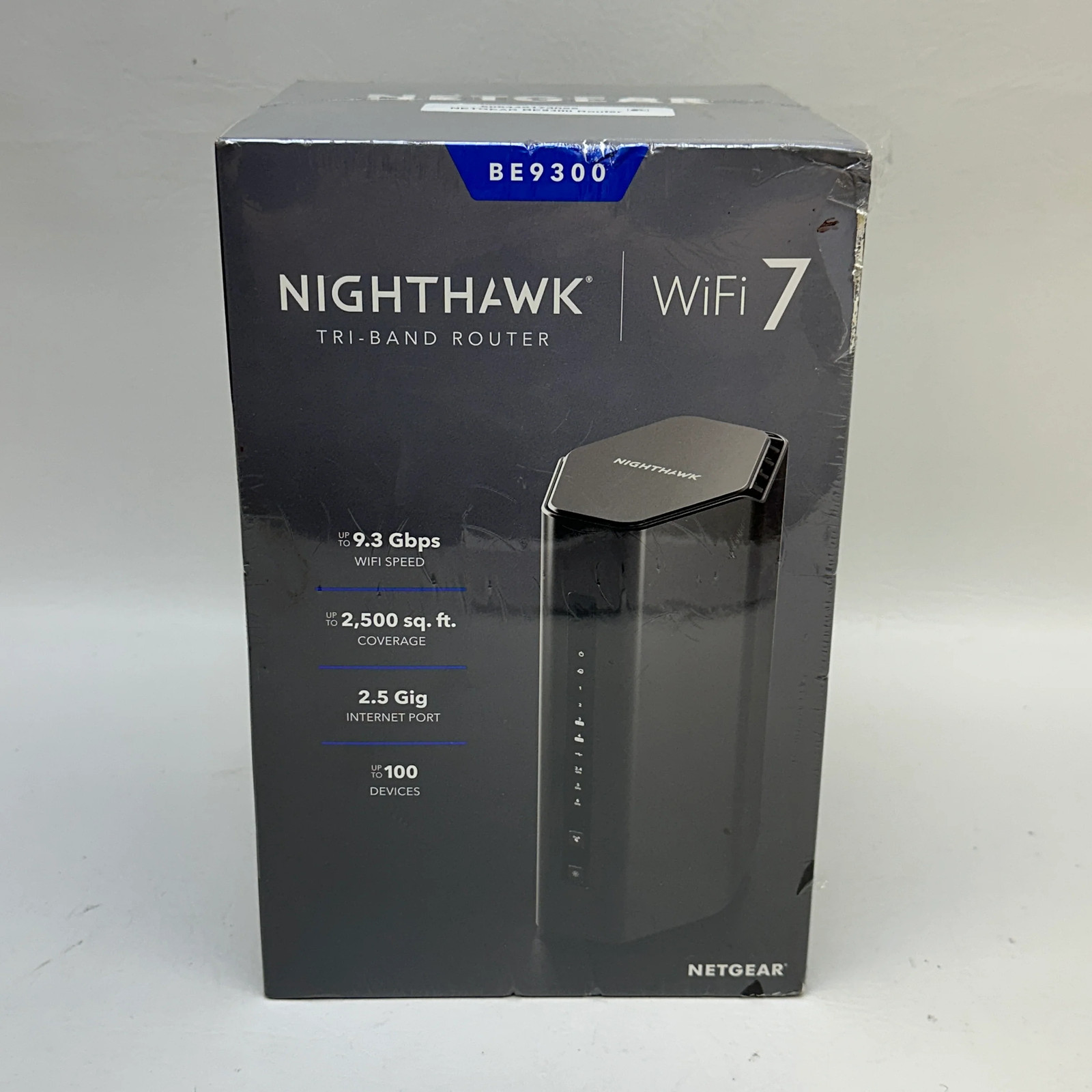 New NETGEAR Nighthawk Tri Band WiFi 7 BE9300-1AZPAS Home Router