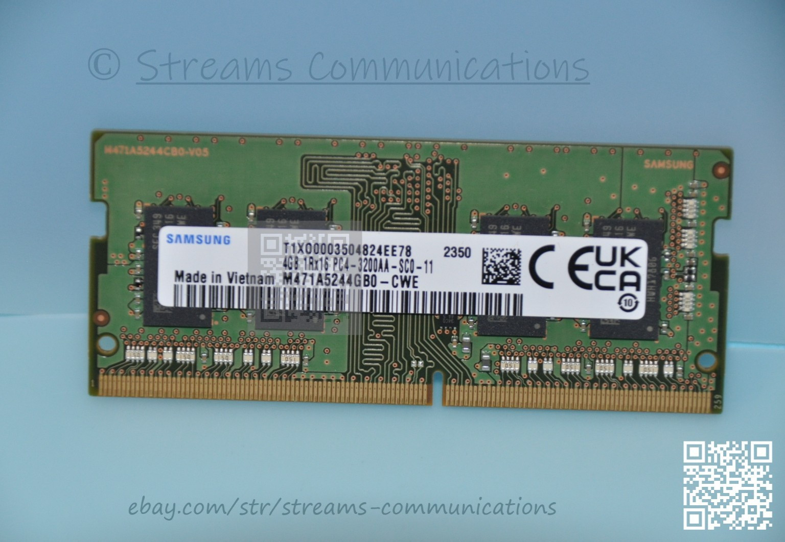 Samsung 4GB DDR4 PC3200 Laptop Memory for HP 14-DQ 14-dq3500nr 14-dq0760dx