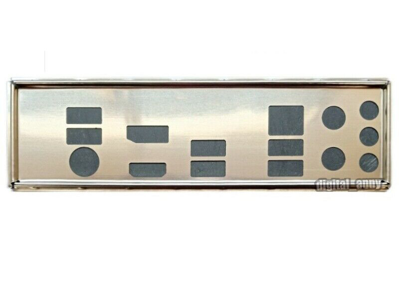 OEM I/O Shield For MSI B450I GAMING PLUS AC Motherboard Backplates IO