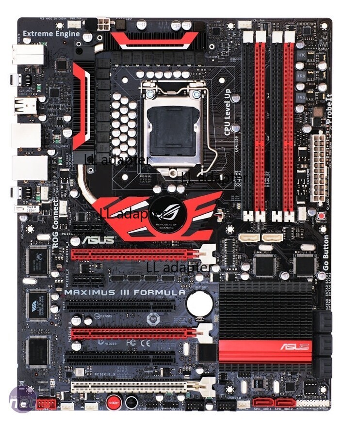 FOR ASUS MAXIMUS III FORMULA Socket 1156 MotherBoard ROG P55 DDR3  ATX Tested