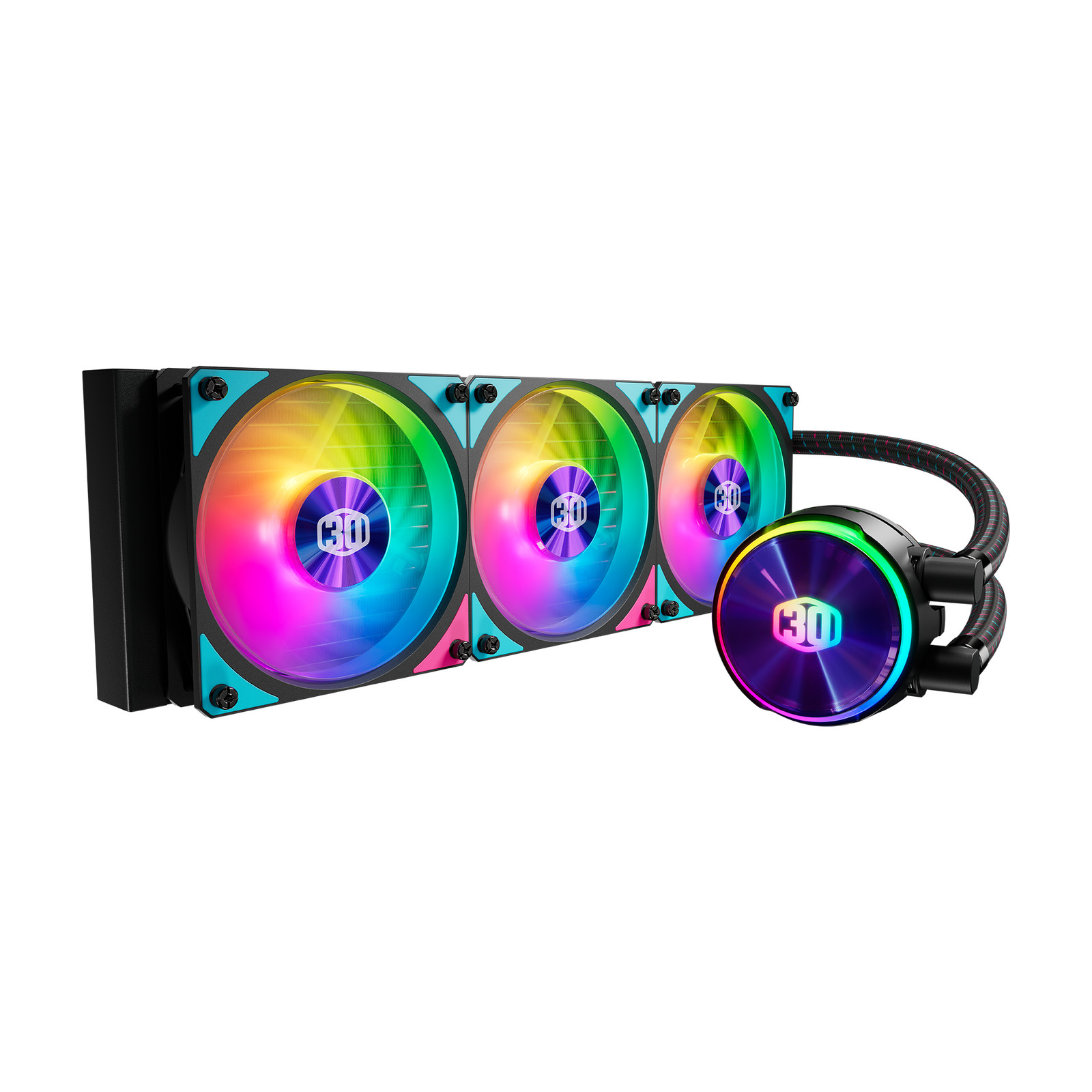 Cooler Master PL360 Flux AIO CPU Liquid Cooler 30th Anniversary Edition