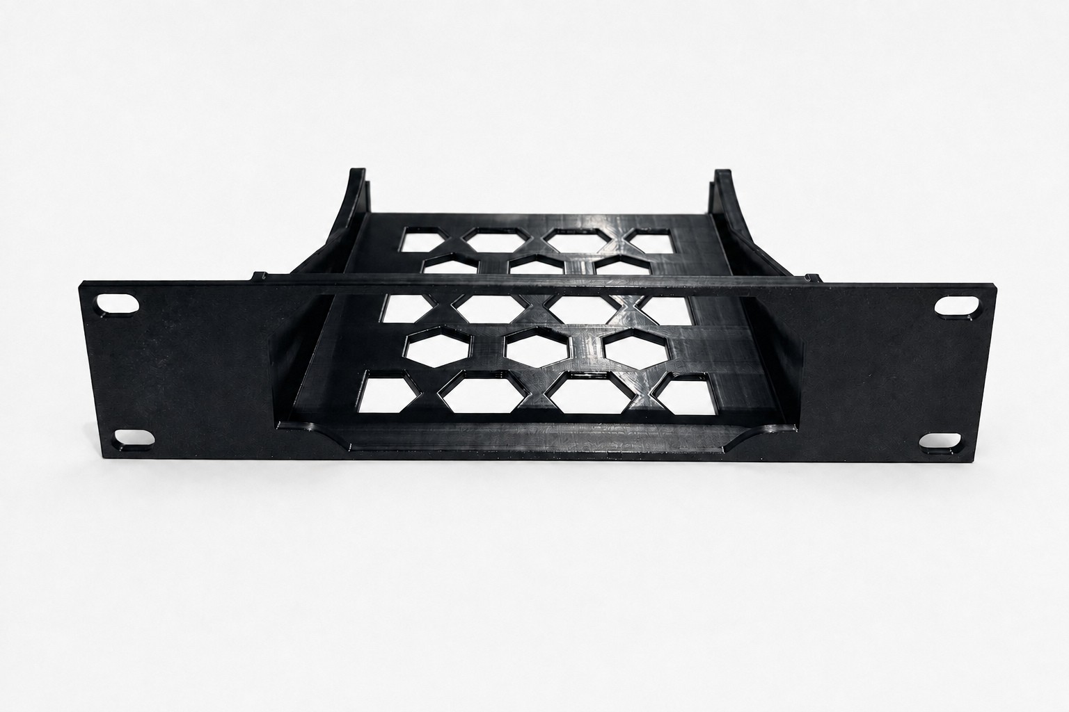 NVIDIA DGX Spark Rack Mount – 10-Inch, Black PETG – Mount Only