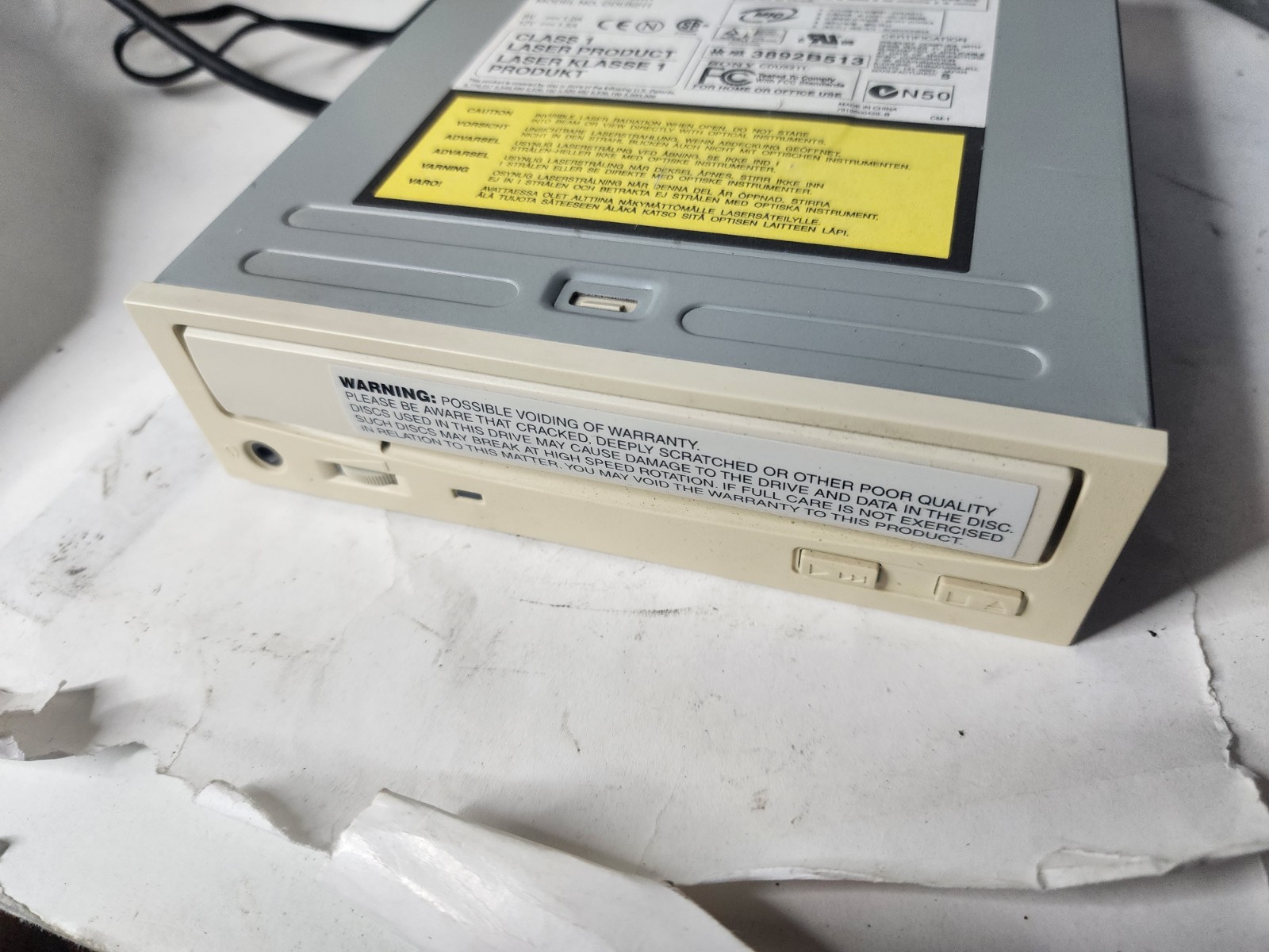 Sony CDU5211 Internal CD-ROM Drive IDE Series USED Tested
