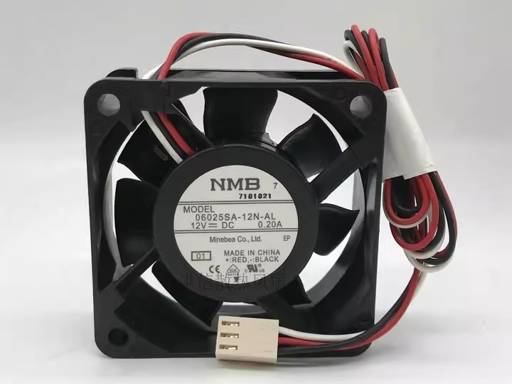 1PCS Genuine New NMB 06025SA-12N-AL 12V 0.20A 6025 6cm/CM Cooling Fan