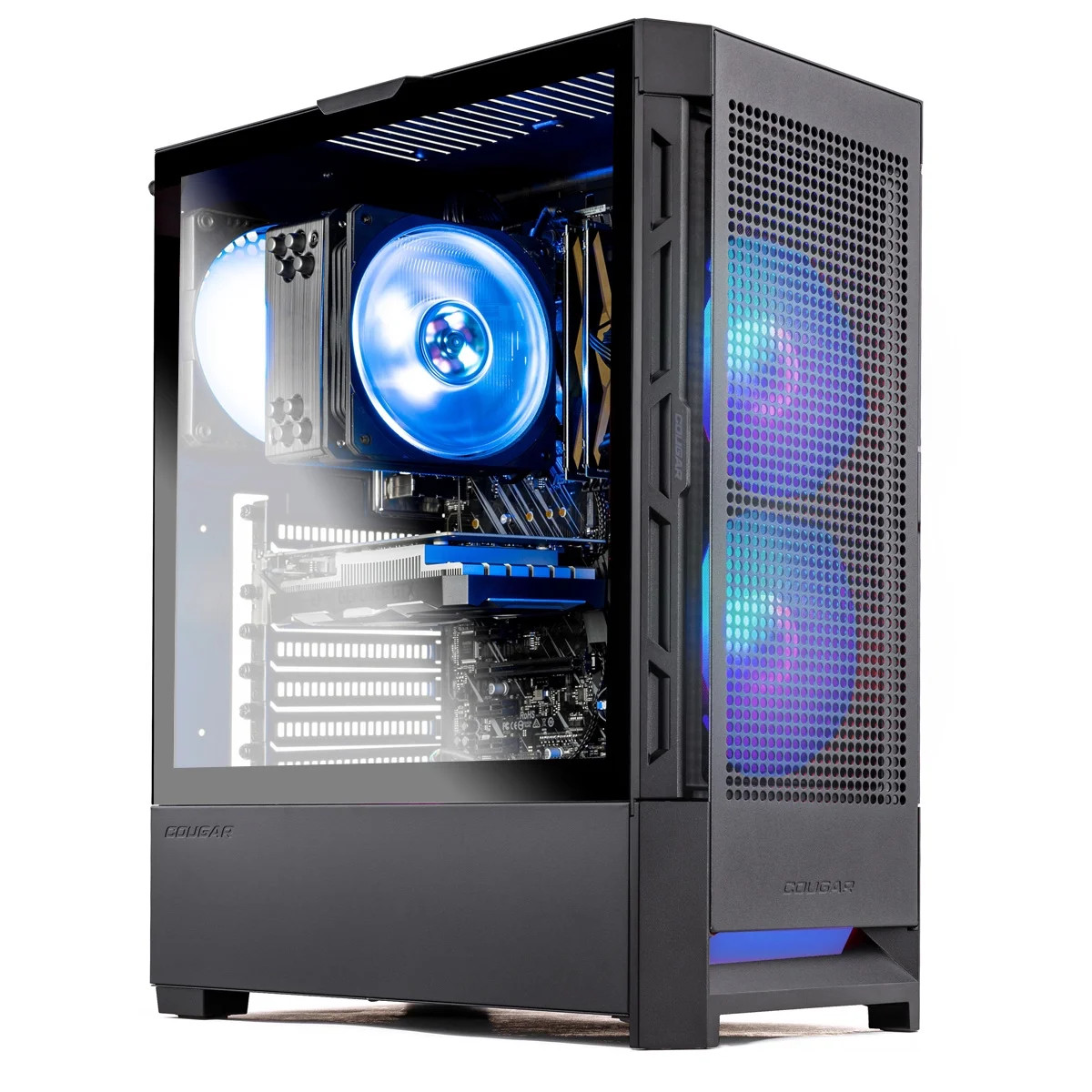 Skytech Gaming Blaze4 Mini Gaming PC, AMD R5 5500, AMD RX 9060, 500GB, Win 11