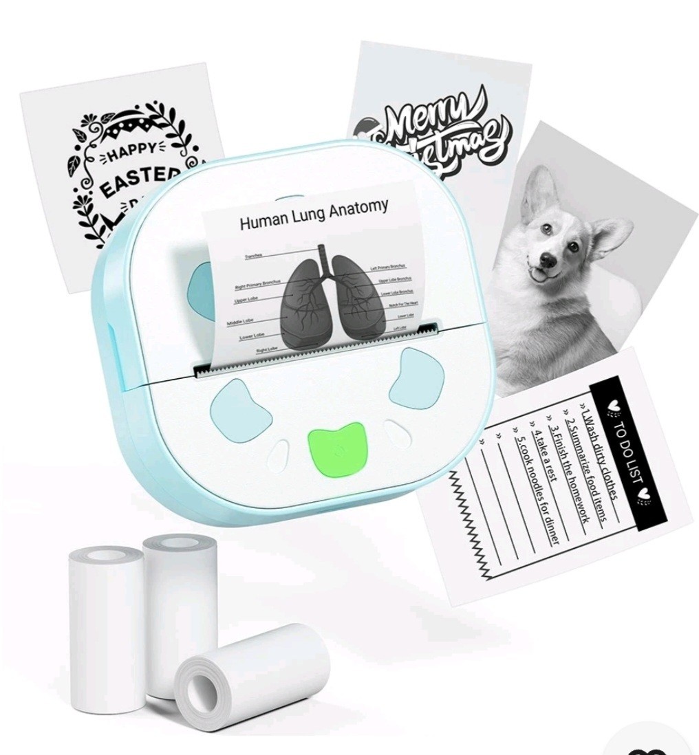 Portable  Sticker Printer , D21 Bluetooth Sticker Maker With Paper