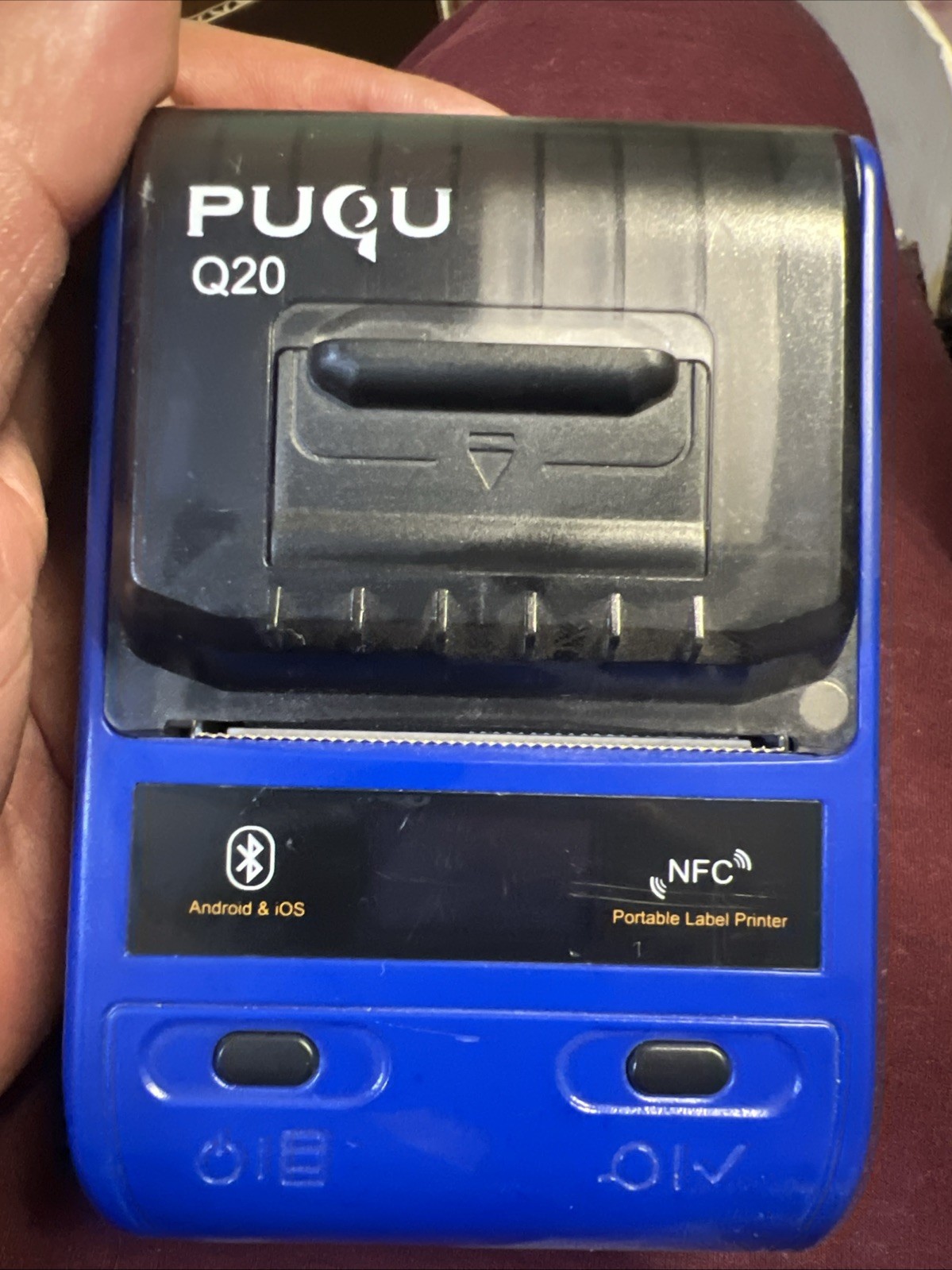 Puqu Q20 Series Portable Thermal Label Printer for Smart Phone | Works Great