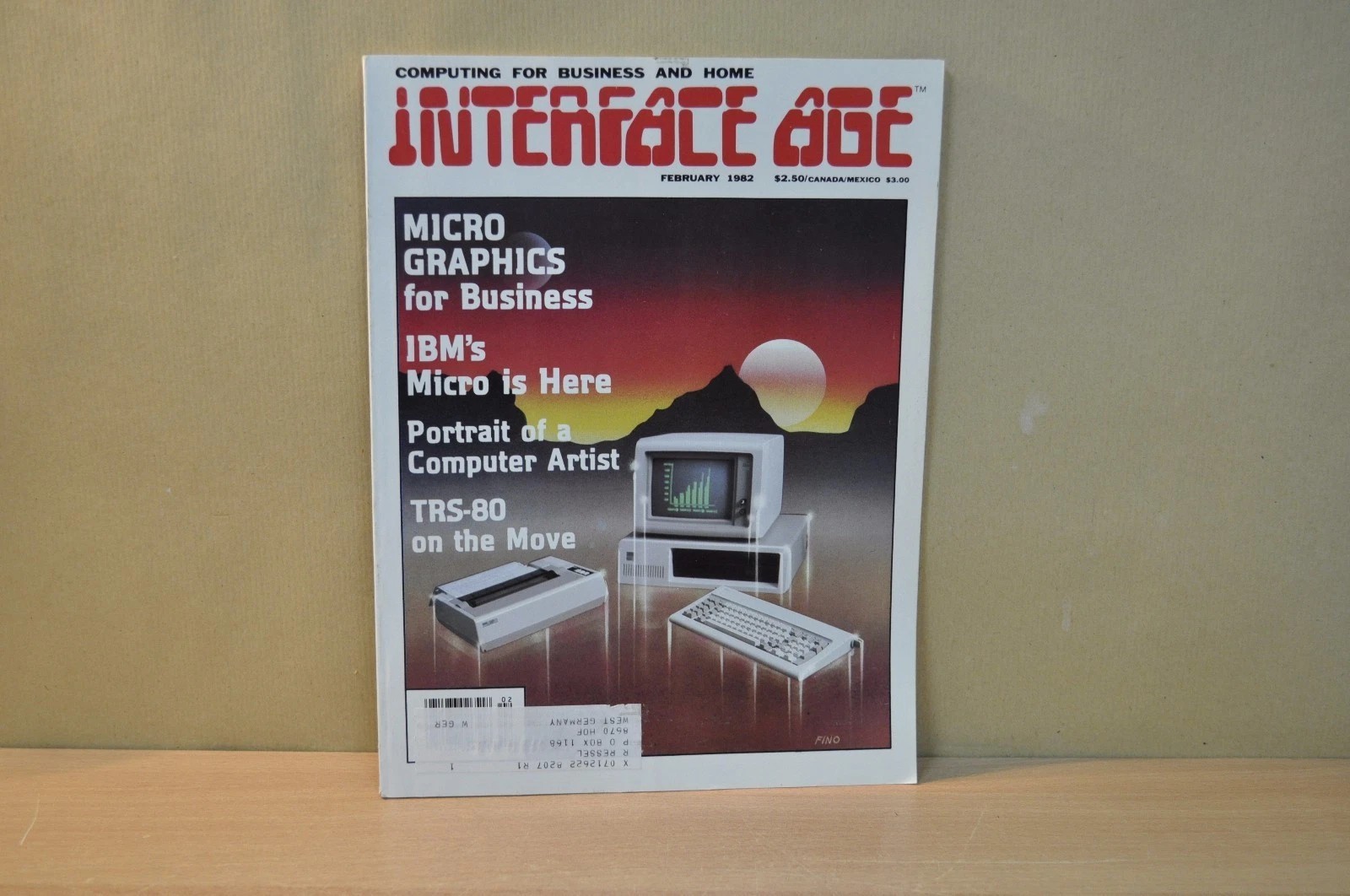 Interface Age Edition FEBRUARY/1982, Computing for Home and Business, Magazine