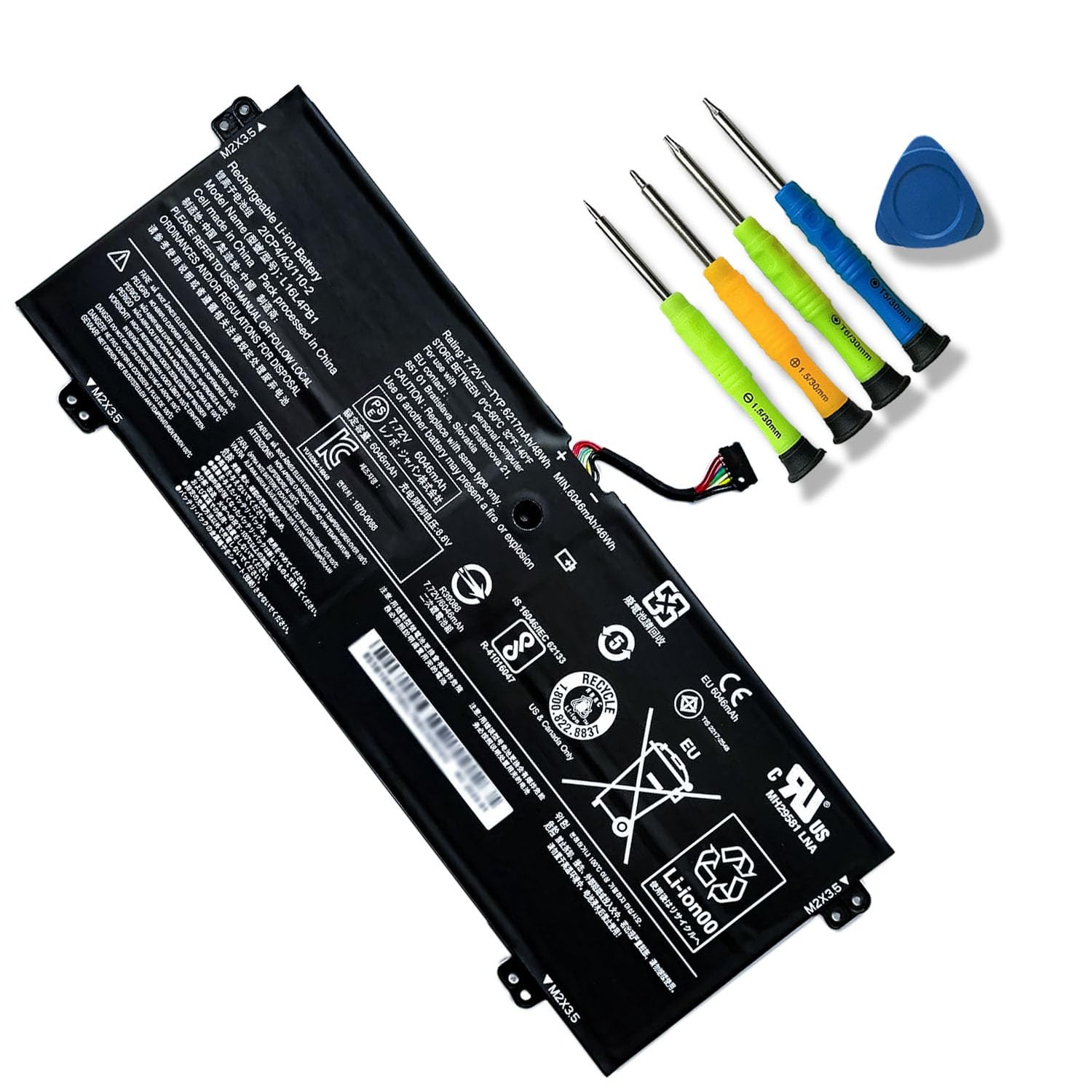 L16C4PB1 L16L4PB1 L16M4PB1 Laptop Battery for Lenovo Yoga 720-13IKB 81C3 80X6