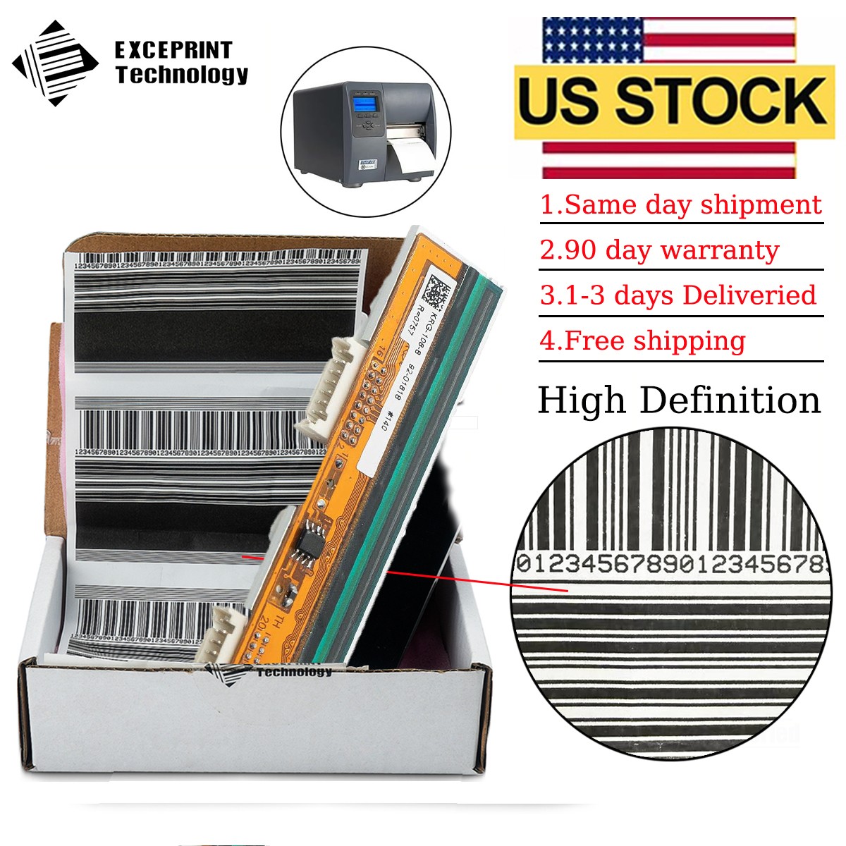 ✅ Printhead for Datamax M4206 M4210 M4208 Mark II 203dpi PHD20-2260-01 US STOCK✅