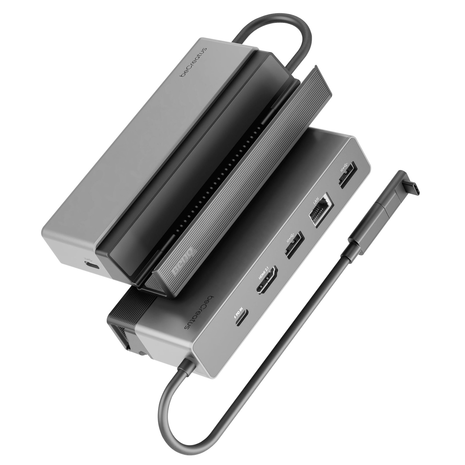 BenQ beCreatus GR10 7-in-1 USB4 Multi-Hub USB Type-C/HDMI 2.1 From JP