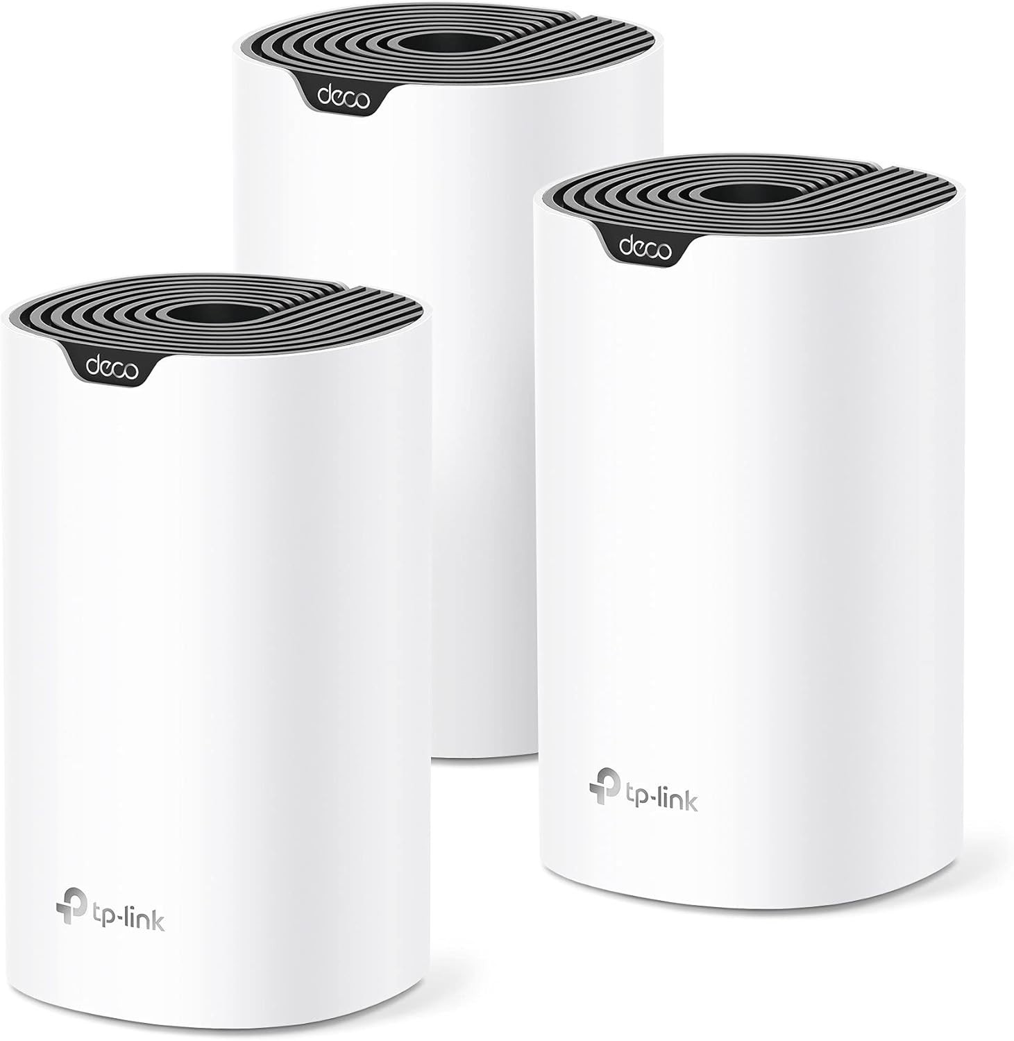 TP-Link Deco S4 Mesh AC1900 WiFi System - Up to 5,500 Sq.ft. 3 Pack, White 
