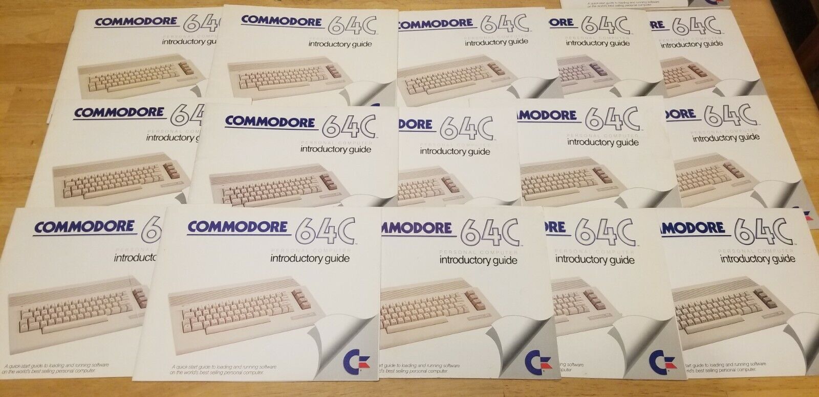 COMMODORE 64C personal computer introductory guide 
