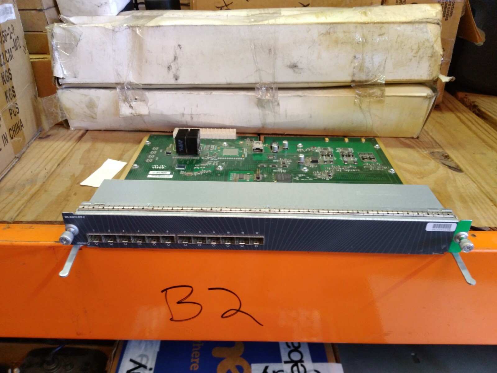 Cisco WS-X4612-SFP-E 12-Port SFP Gigabit Ethernet Module for Catalyst 4500