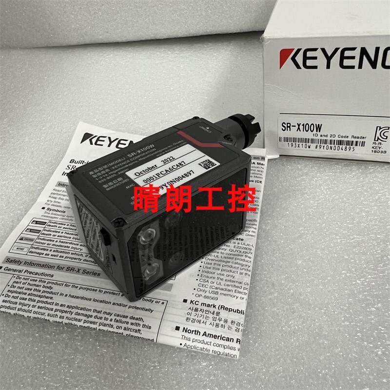 1 PCS   KEYENCE  SR-X100W   barcode reader