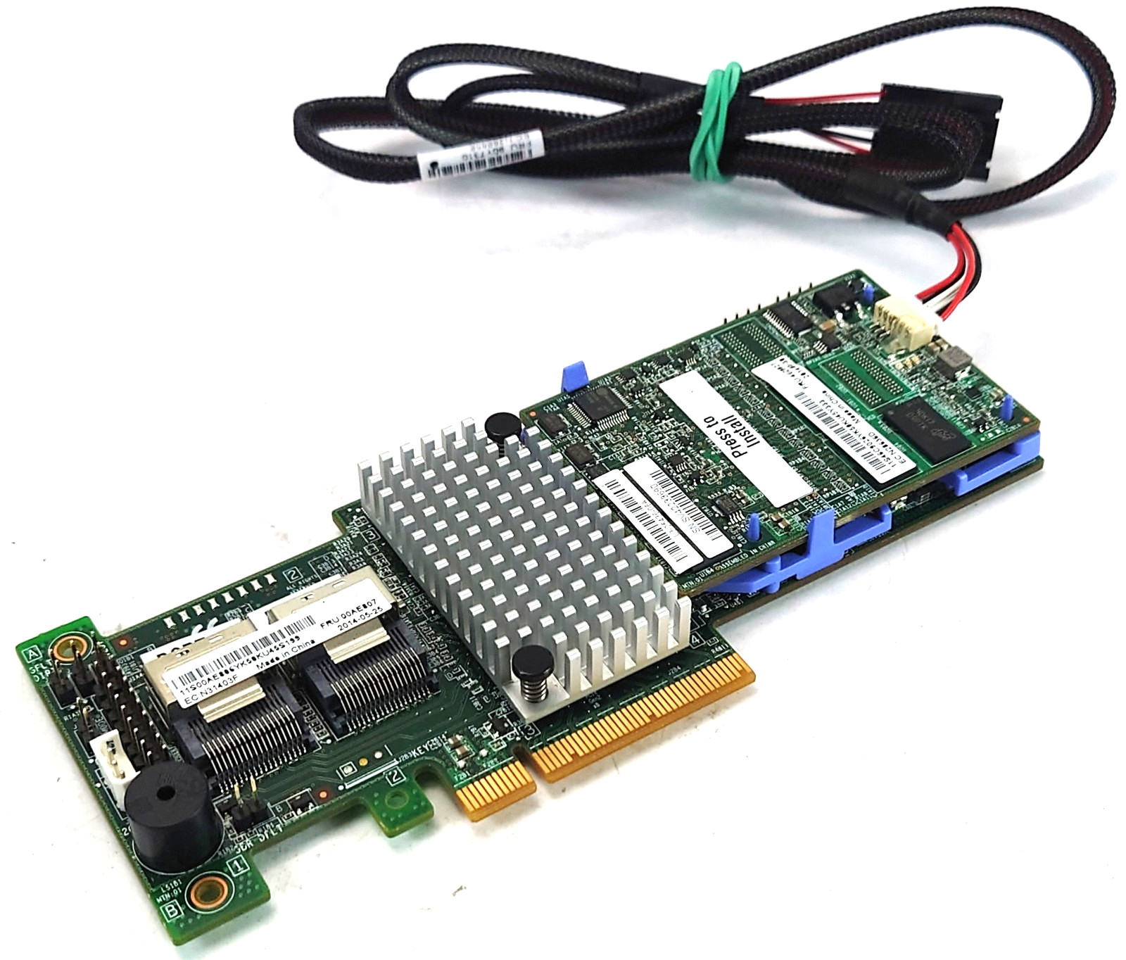 IBM Cache RAID Controller 6Gb 46C9027 L3-25436-06A M5110 L3-25422-46C + Cables