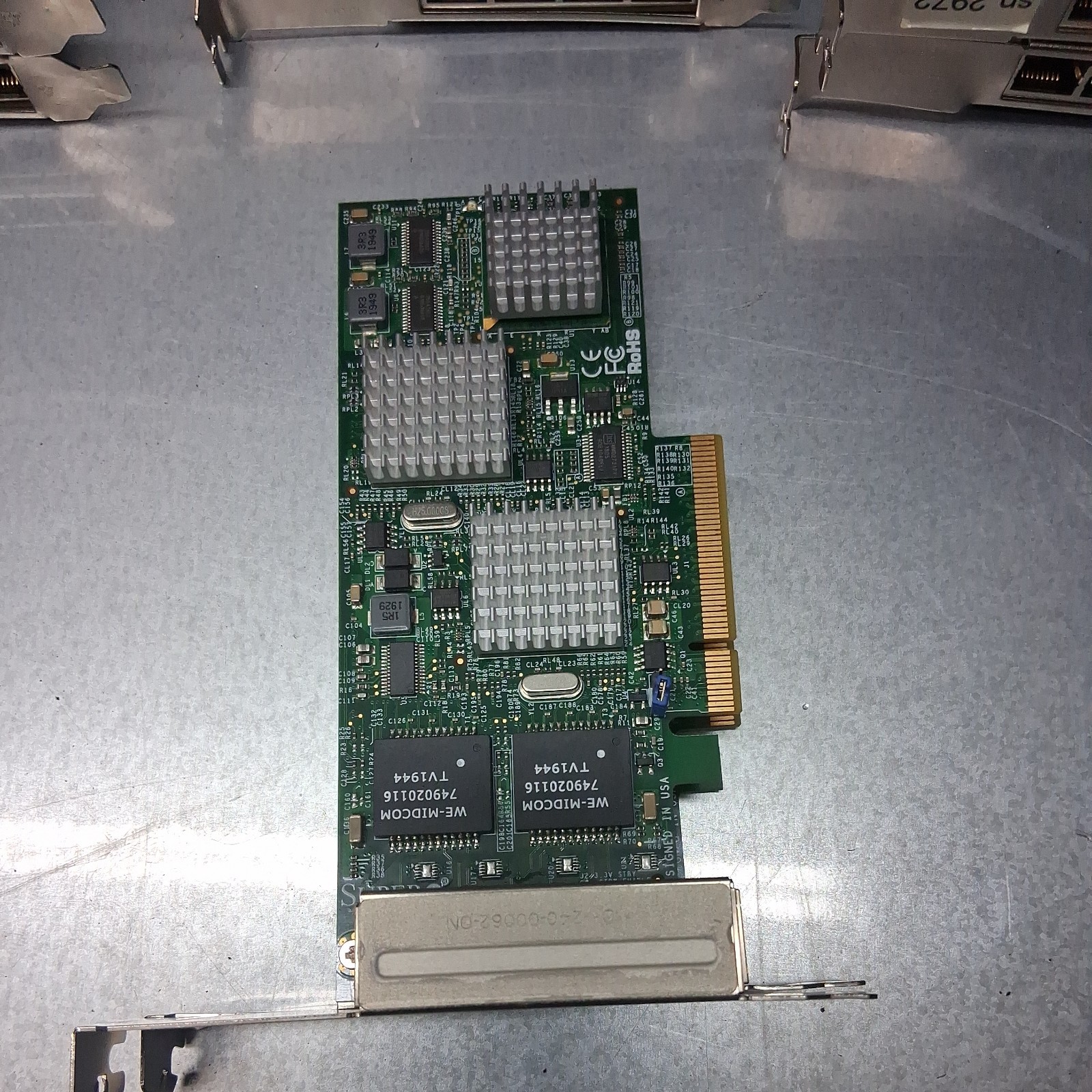 LOT OF 2 Supermicro AOC-SG-i4 Intel 82576 PCIe Quad Port Gigabit Ethernet