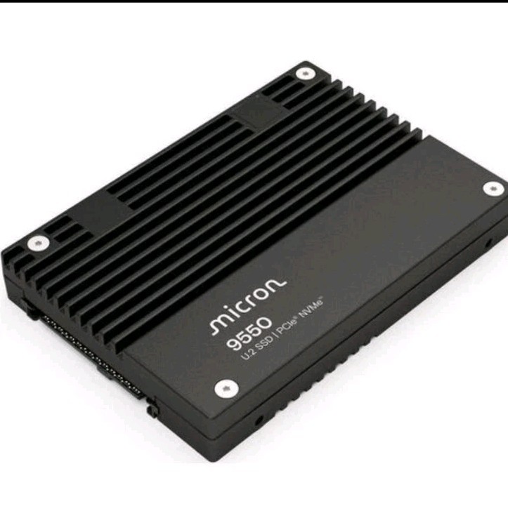 SEALED Micron 9550 PRO 15 TB Solid State Drive - Internal - U.2 PCIe (NVMe) 